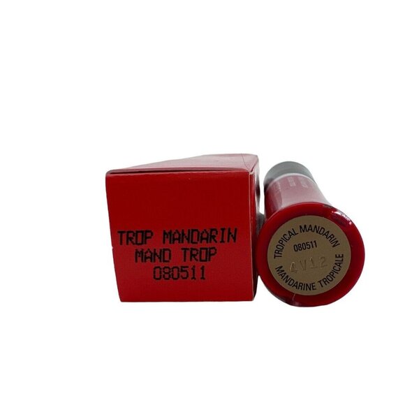 Mary Kay Tropical Mandarin Lipshine Laquer 08511 Rich Warm Orange Red - Picture 2 of 3